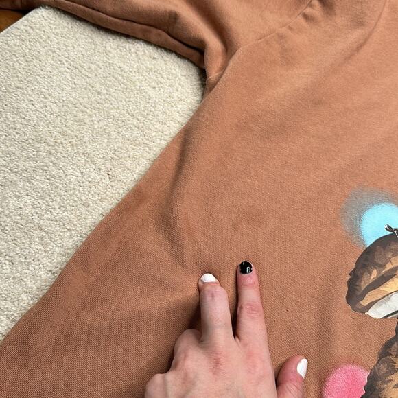 Urban Outfitters: Teddy Bear Holiday Sweatshirt Oversized - Picture 5 of 7